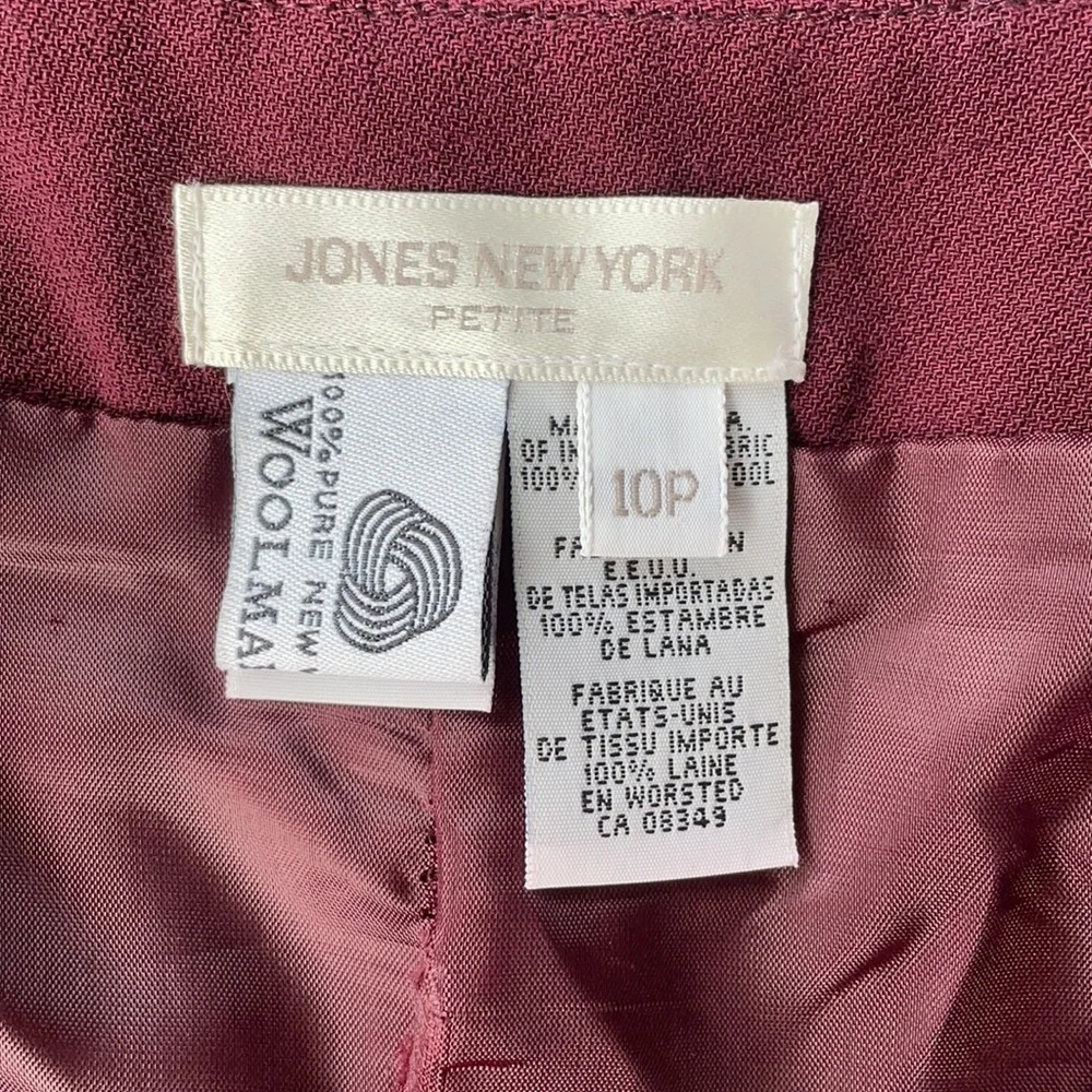 Jones NewYork %100 pure wool women’s petite skirt size 10 P